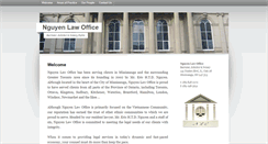 Desktop Screenshot of nguyenlawoffice.com